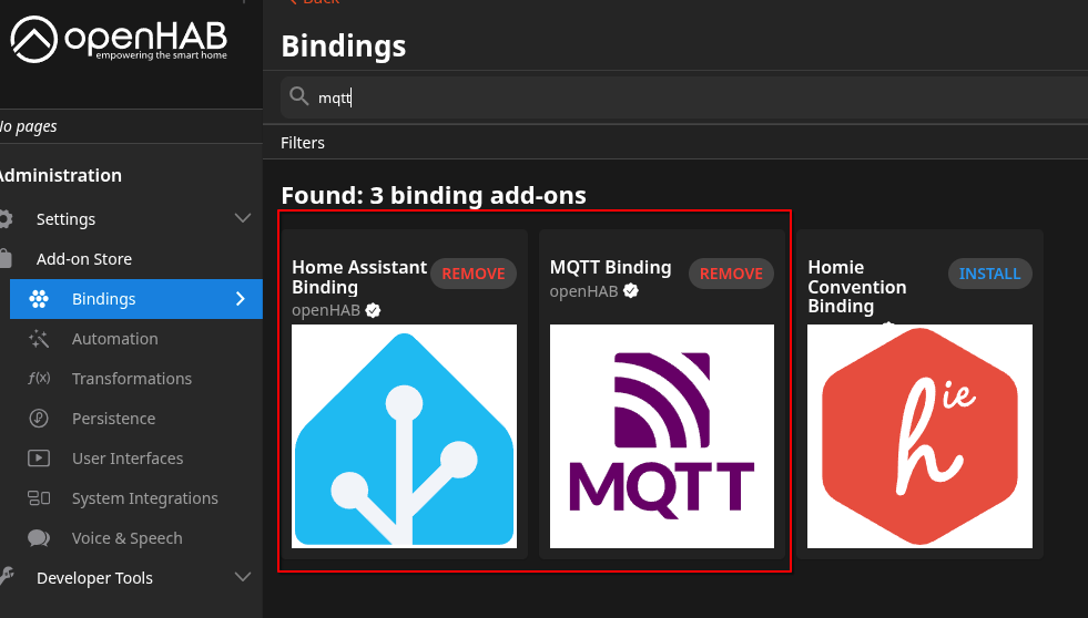 MQTT Bindings